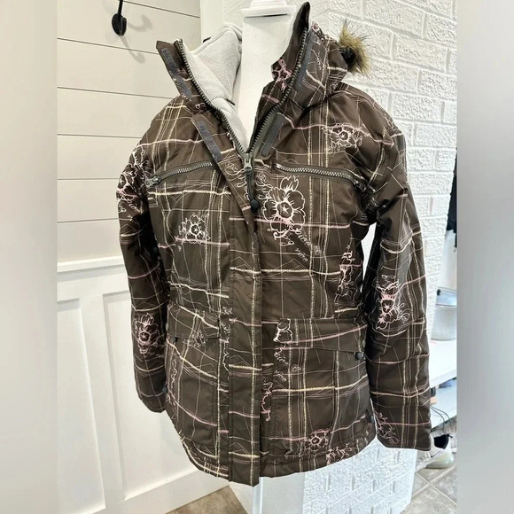 Turbine Deluxe Snowboard Ski Coat Wm M - Picture 5 of 13